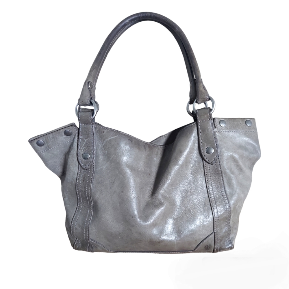 Frye Tan Leather Tote Bag